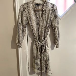 Snake long sleeve dress from Nordstrom